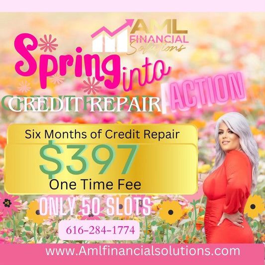 Spring Into Credit Repair Sale